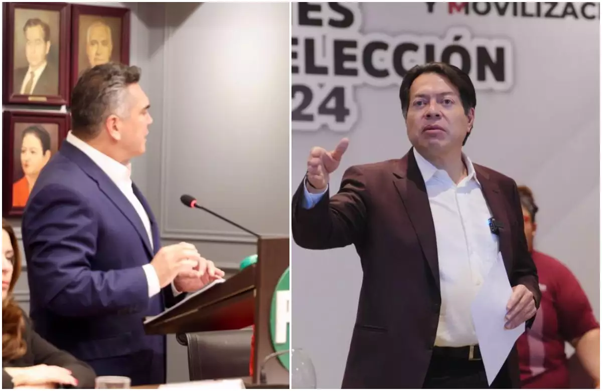 Alejandro Moreno y Mario Delgado