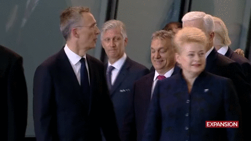 Así se abrió paso Donald Trump entre miembros de la OTAN