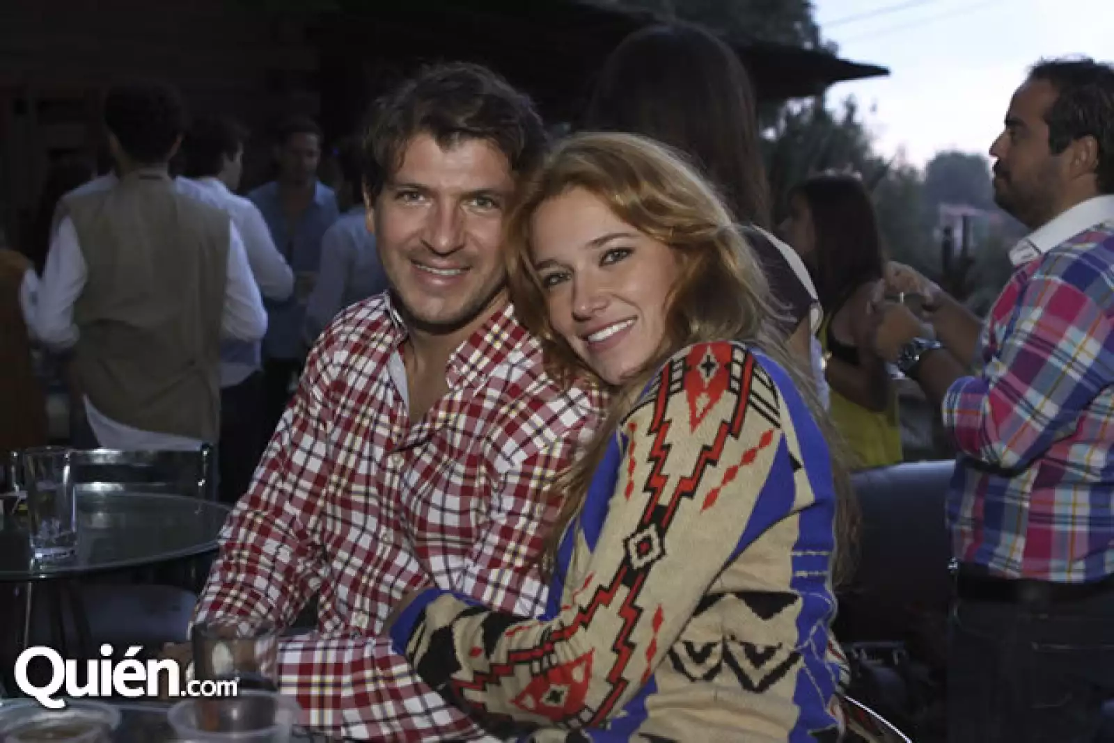 Juan Carlos Vargas y Natalia Esquivias