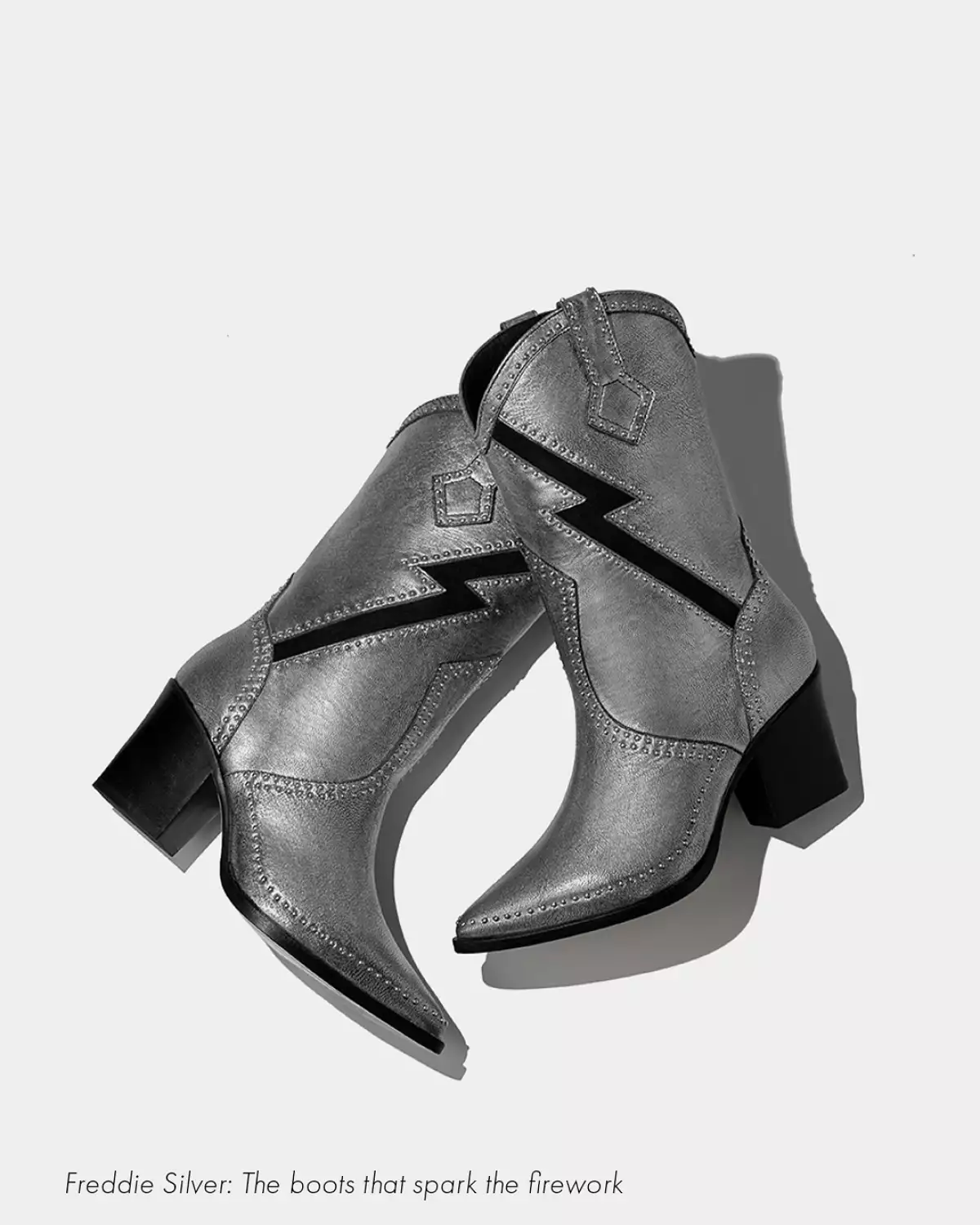 Freddie Silver Boots