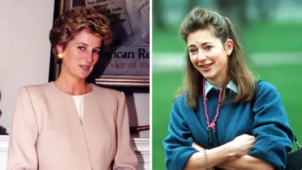 Princesa Diana y Tiggy Legge-Bourke