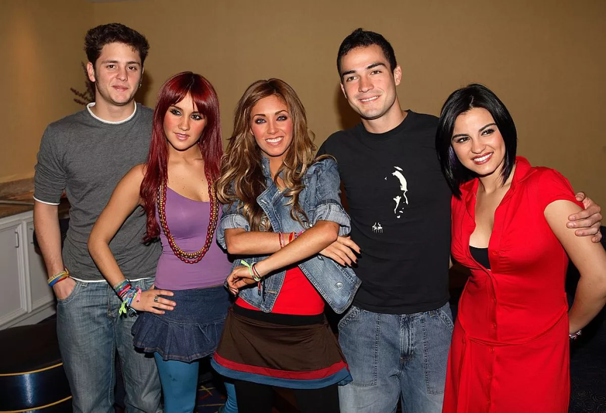 Christopher Von Uckermann, Dulce Maria, Anahí, Alfonso Herrera y Maite Perroni