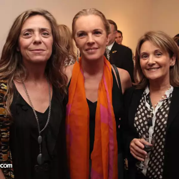 María José de Simón, Sofía Corcuera y Casilda Aguirre