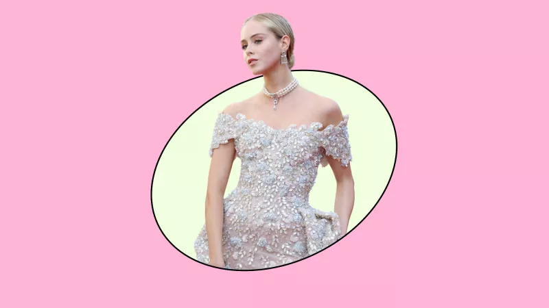 Loreto Peralta debuta en Cannes en un vestido digno de una princesa