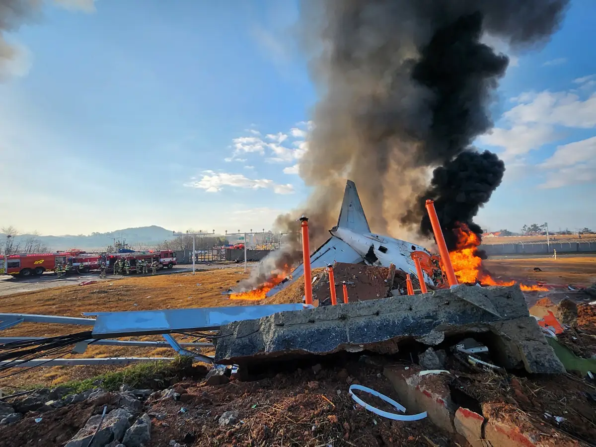 El accidente de avión en Corea del Sur ha sido el más mortífero en el país