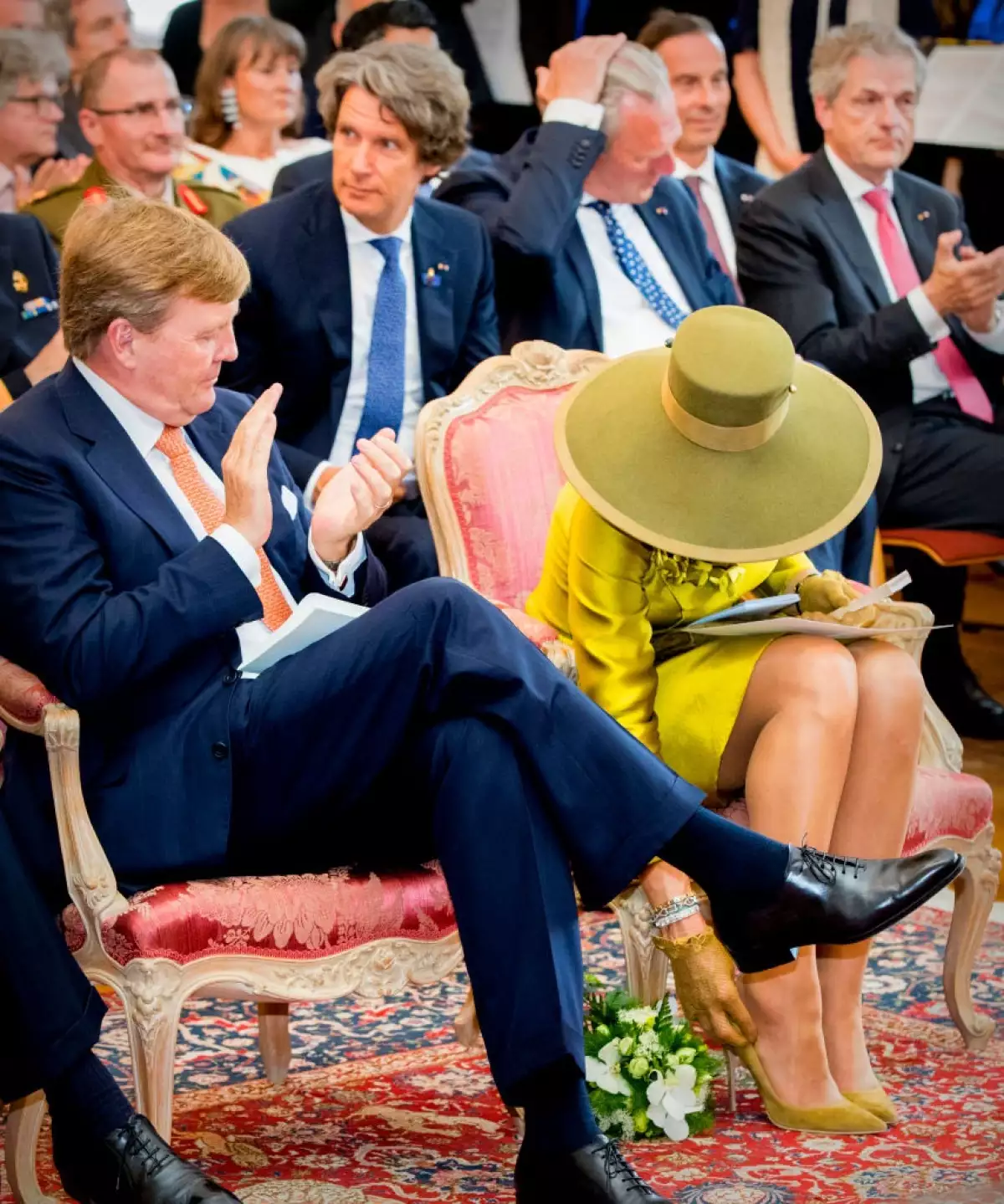 Guillermo Alejandro y Máxima de Holanda 