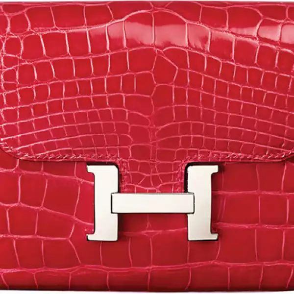 Las bolsas son las nuevas joyas. Esta cartera es de Hermès.