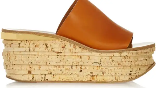 Unos wedges con altura como los de Chloé.