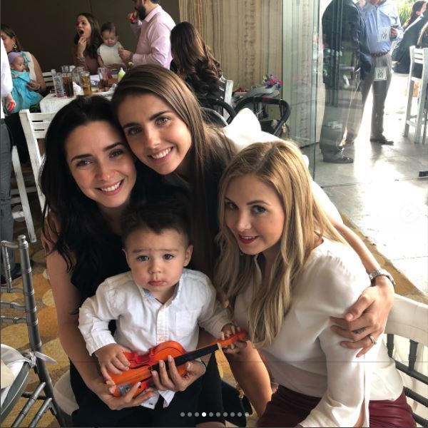 Así fue el bautizo del encantador Marcelo, hijo de Michelle Renaud
