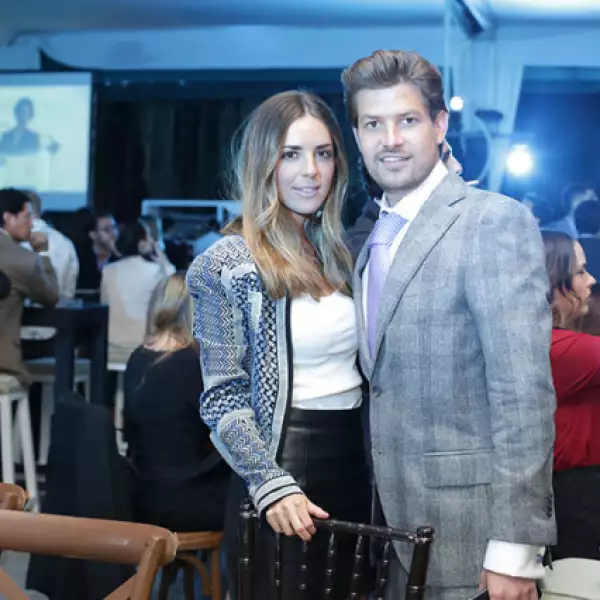 Daniella Gamba y Fernando Quinzaños