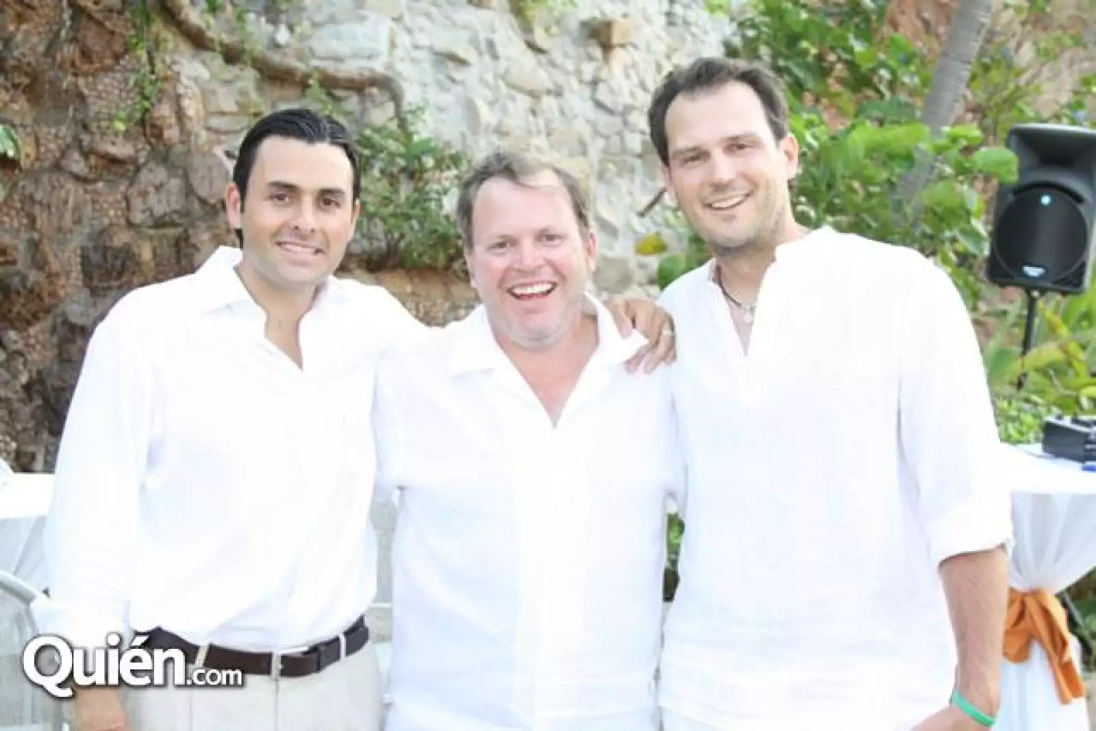 Ricardo Urrea,Pablo Lebrija y Gabriel Garciarulfo