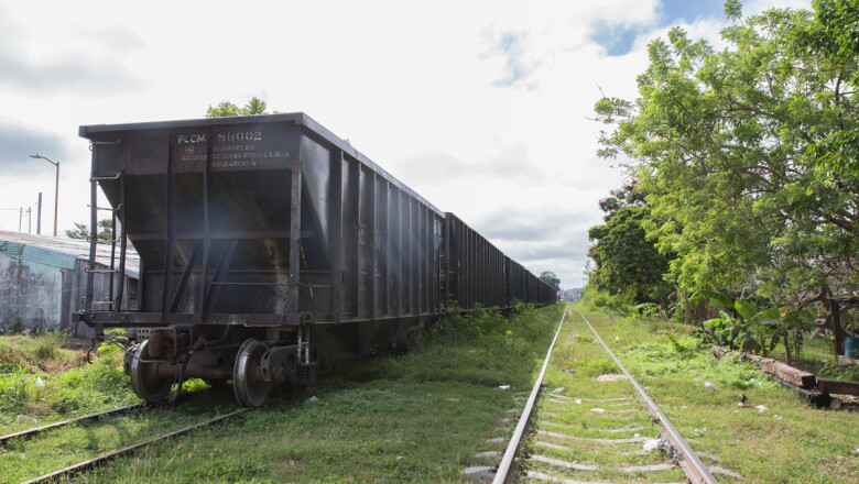 Así luce hoy la zona donde se construirá la Estación Escárcega