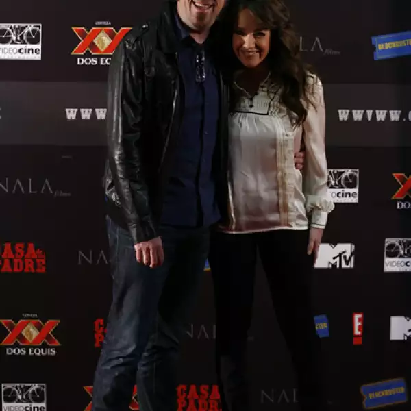 Rafa Sarmiento y su esposa Vanessa Pérez.