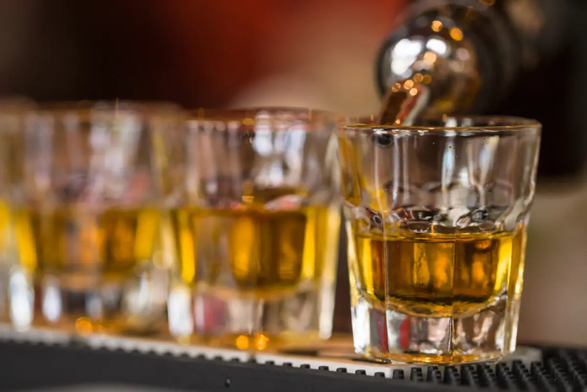 Whisky.