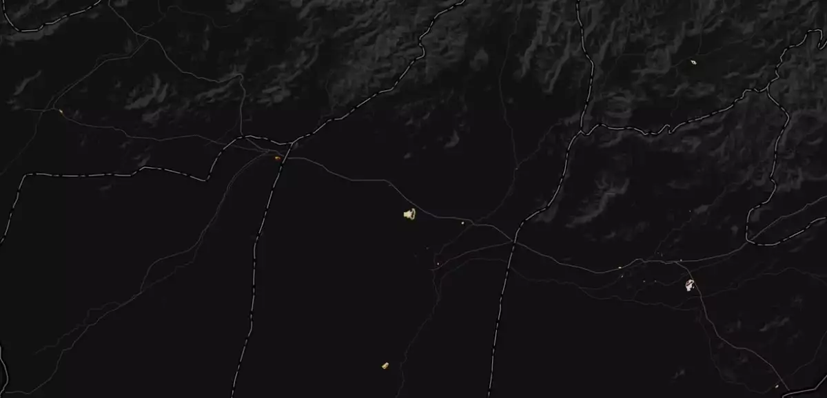 Strava mapa afganistan