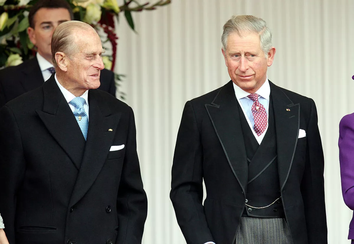 Principe Felipe y Principe Carlos
