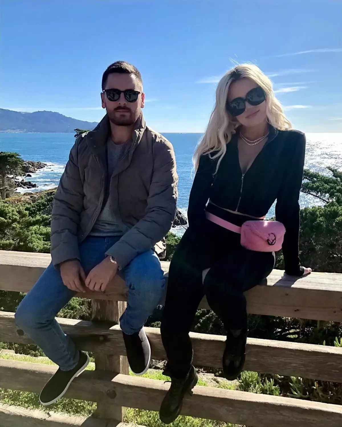 Scott Disick y Khloe Kardashian.