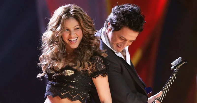 Shakira y Alejandro Sanz