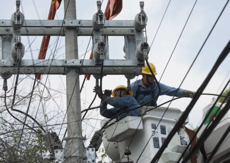 poste de electricidad de CFE
