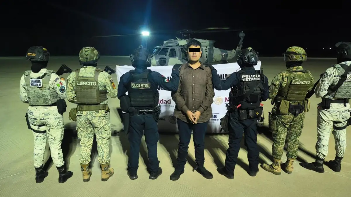 Detienen a "el Gabito" en Sinaloa, operador de "los Chapitos" y vinculado con el secuestro de 10 mineros