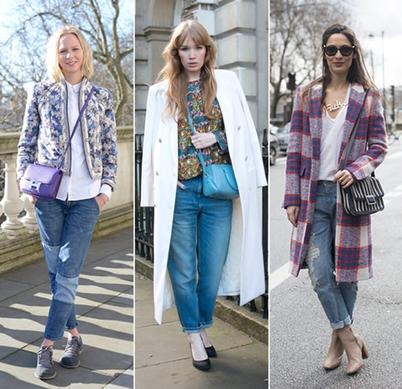 Los boyfriend jeans deslavados son básicos y cómodos para cualquier ocasión.
