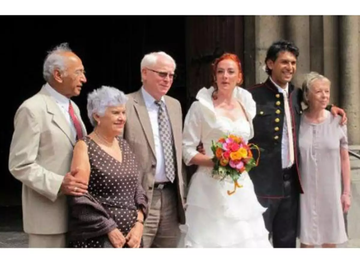 La francesa contrajo matrimonio este fin de semana en una provincia de su país.