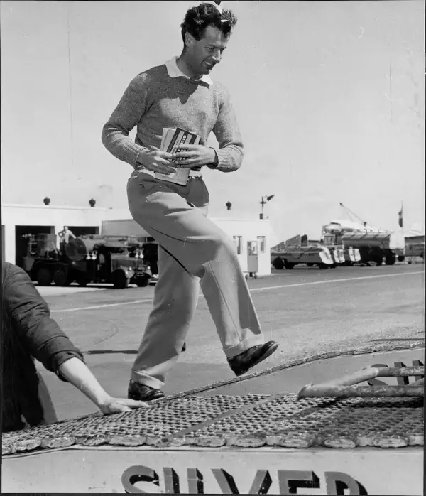 Group Captain Peter Townsend Of The Raf Who Is Linked With Princess Margaret.