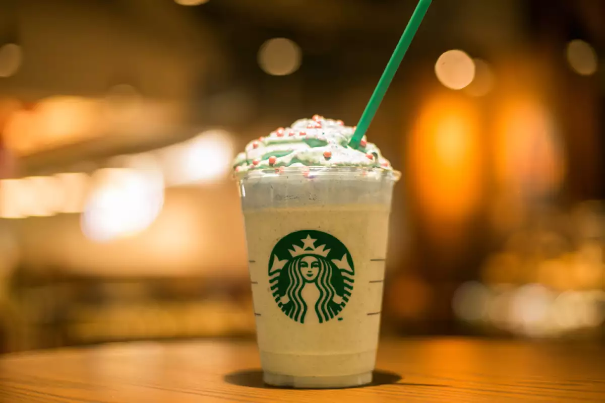 Mermaid Frappuccino.