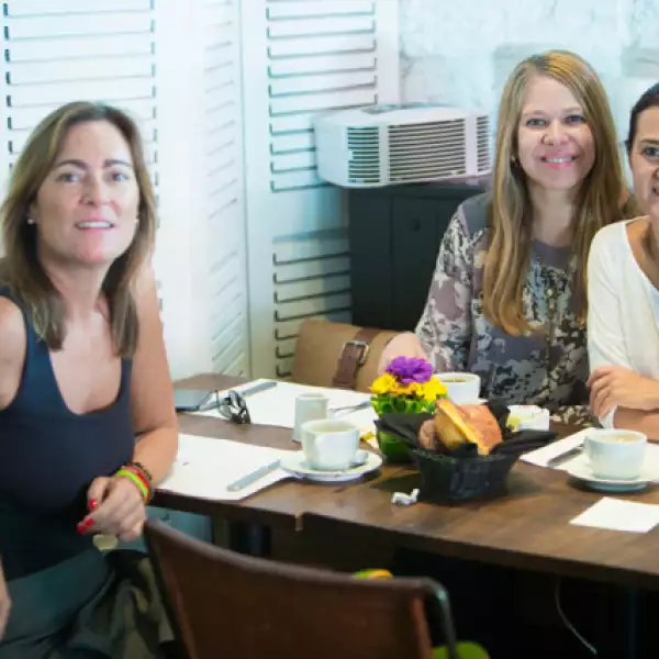 Renee Triay, Pilar Martínez y Rosa Piquera