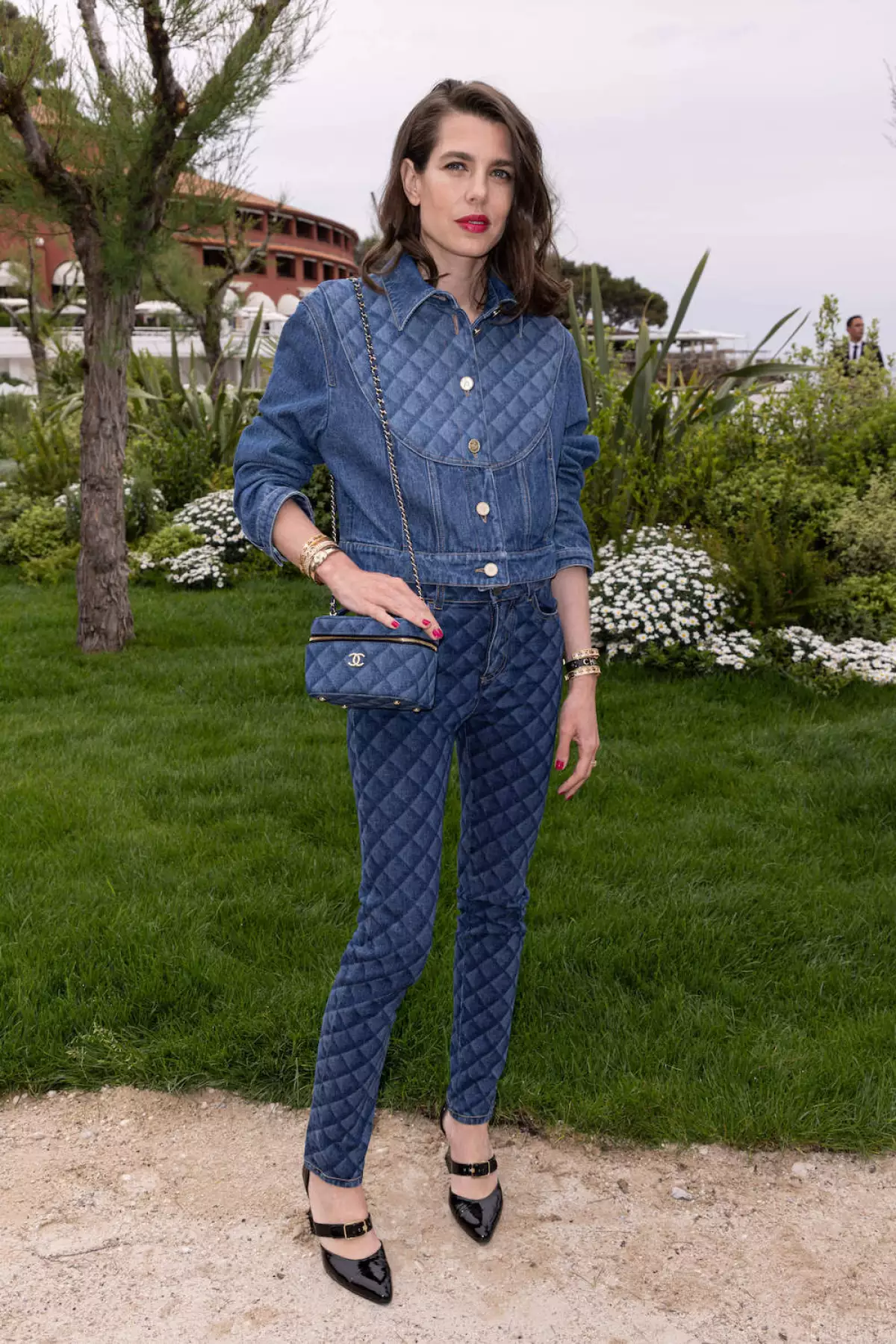 Carlota Casiraghi en el desfile crucero de Chanel.
