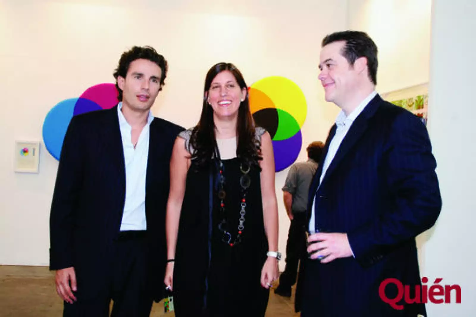 Rodrigo Franco, Federica Simón, Juan Domingo Beckman