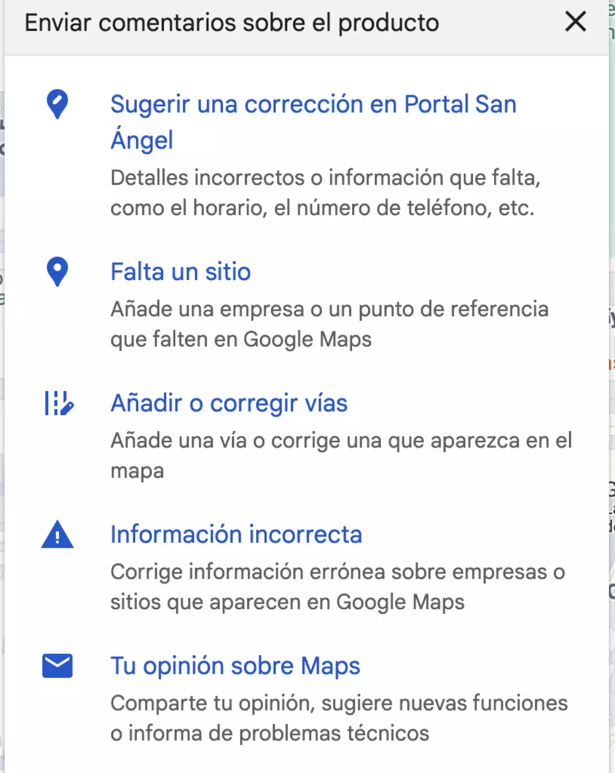 Cómo añadir o cambiar el nombre de una calle en Google Maps si está ...