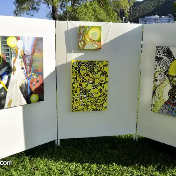 Artistas en el Parque Rufino Tamayo