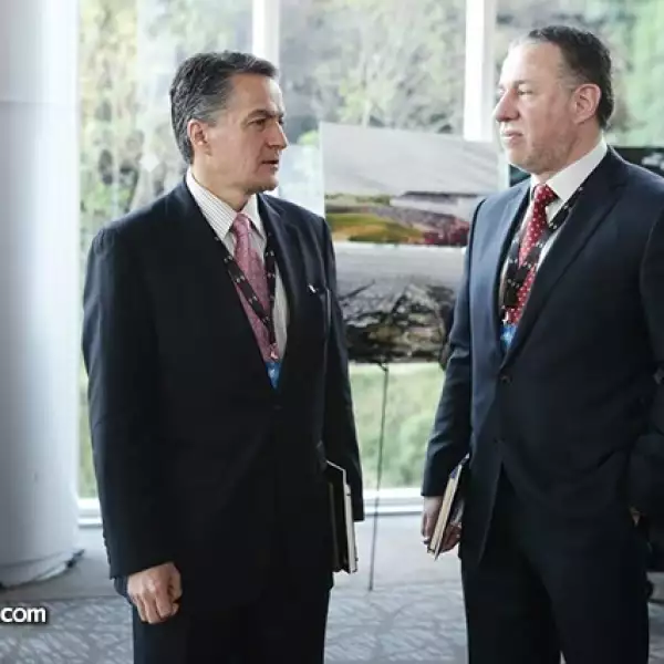 Jesús Barney y Víctor Almeida