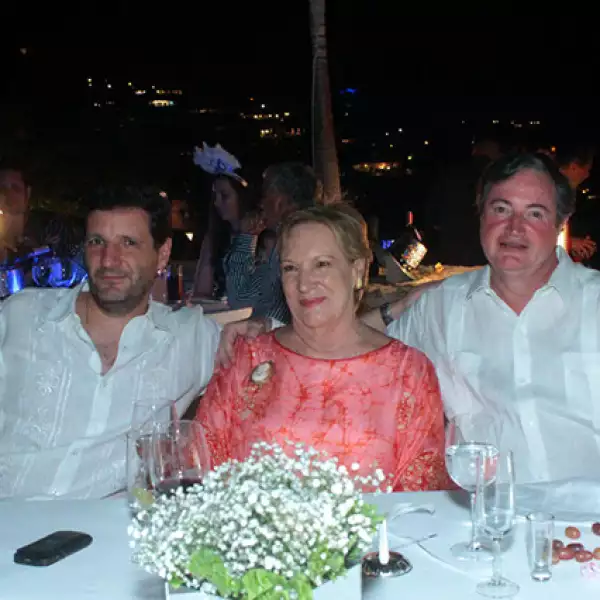Arturo Elías Ayub,Johanna Slim,Johanna Ayub y Eduardo Cesarman