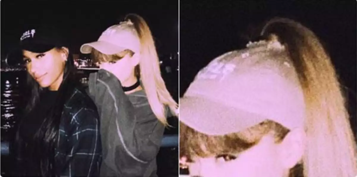 Los fans de la cantante descubieron que corta sus gorras para no alterar su famosa ponytail.