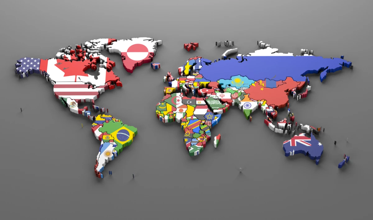 Elecciones en el mundo - Mapa mundial - mapamundi