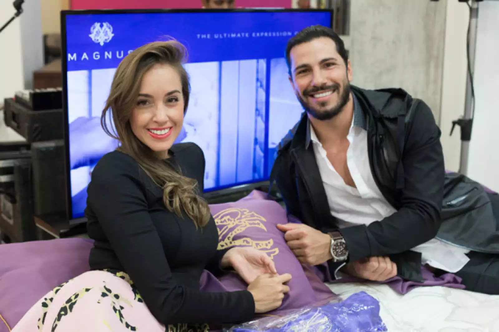 Olivia Peralta y Uriel del Toro