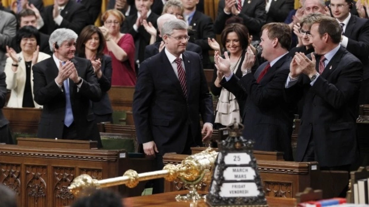 Canada parlamento harper