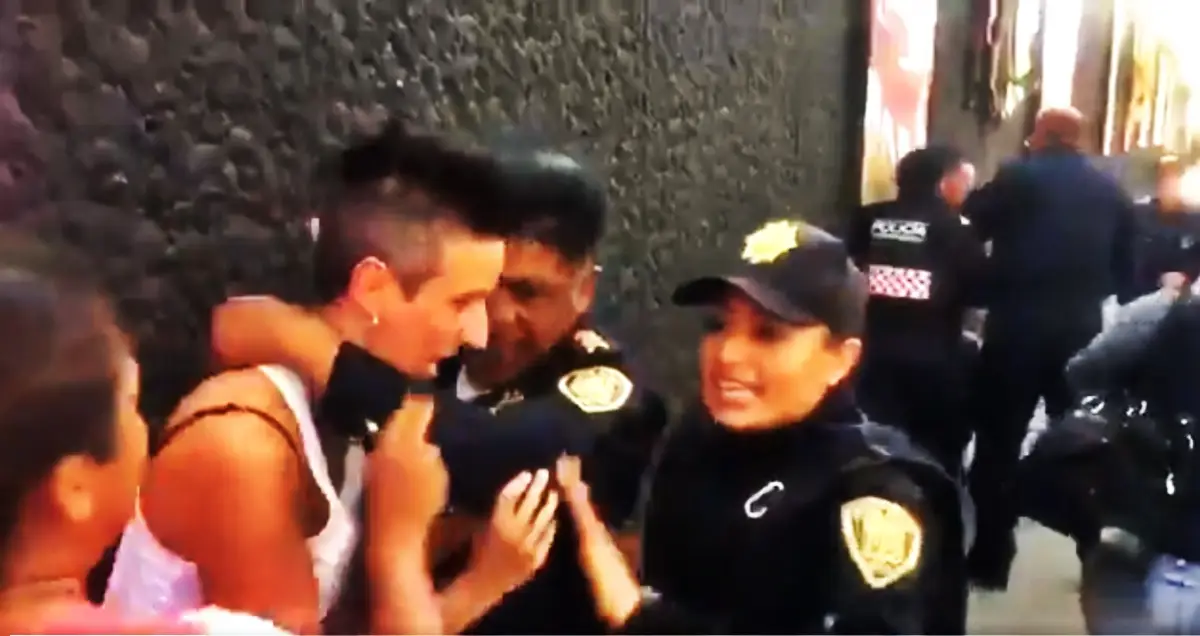 Migrantes policias CDMX