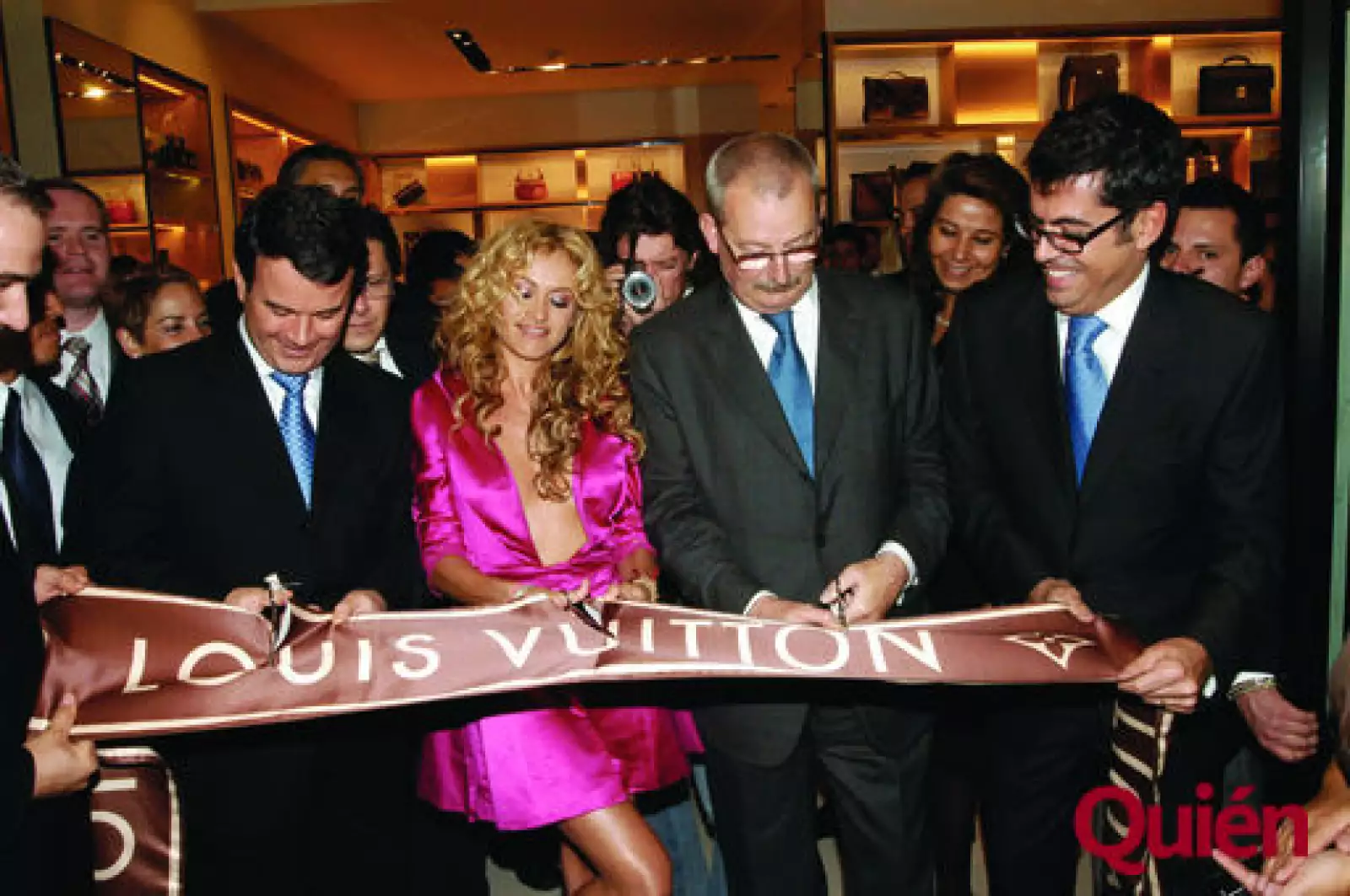 Federick Muselle, Paulina Rubio, Patrick Vuitton, Carlos Salgado
