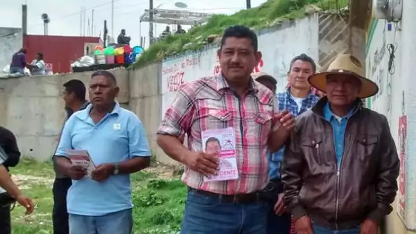 Durante la campaña, el candidato se dedicó a recorrer los barrios y comunidades que componen el municipio.