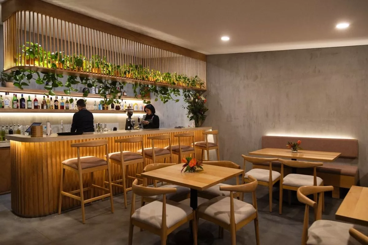 Foto del interior de Pánuco 36, cafetería de la CDMX