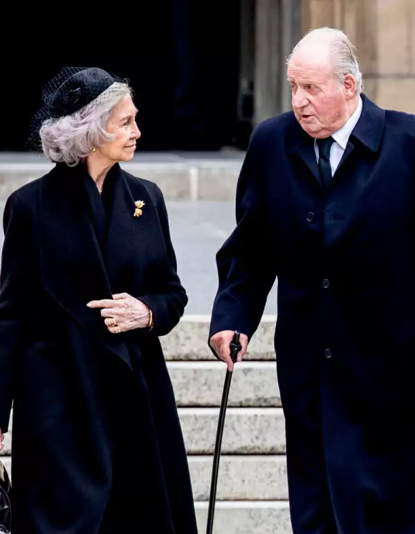 Doña Sofía y don Juan Carlos