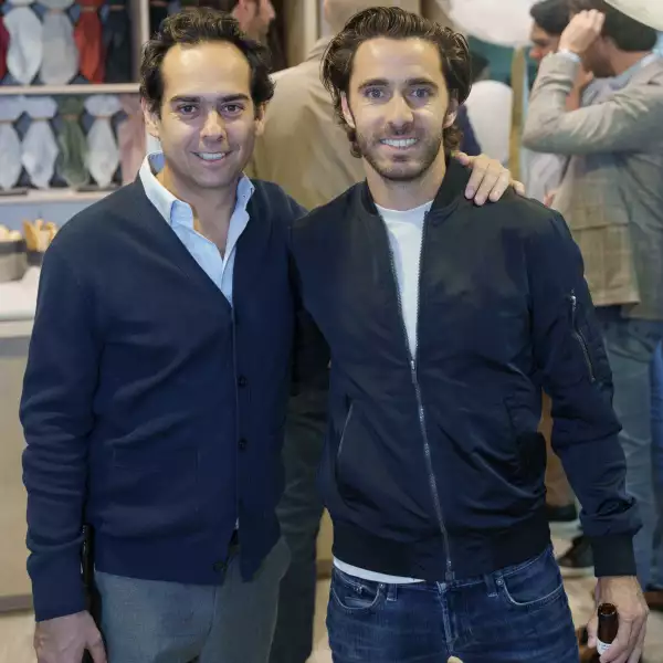 Santiago Villalobos y Daniel Gremión