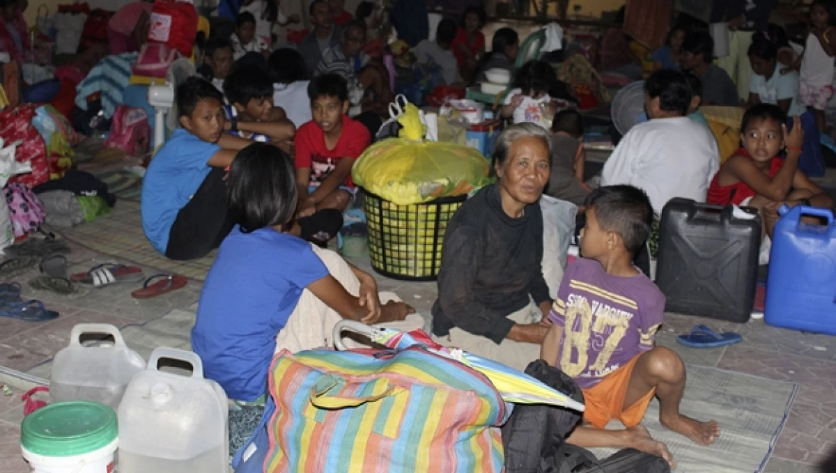 Filipinas evacuados Hagupit