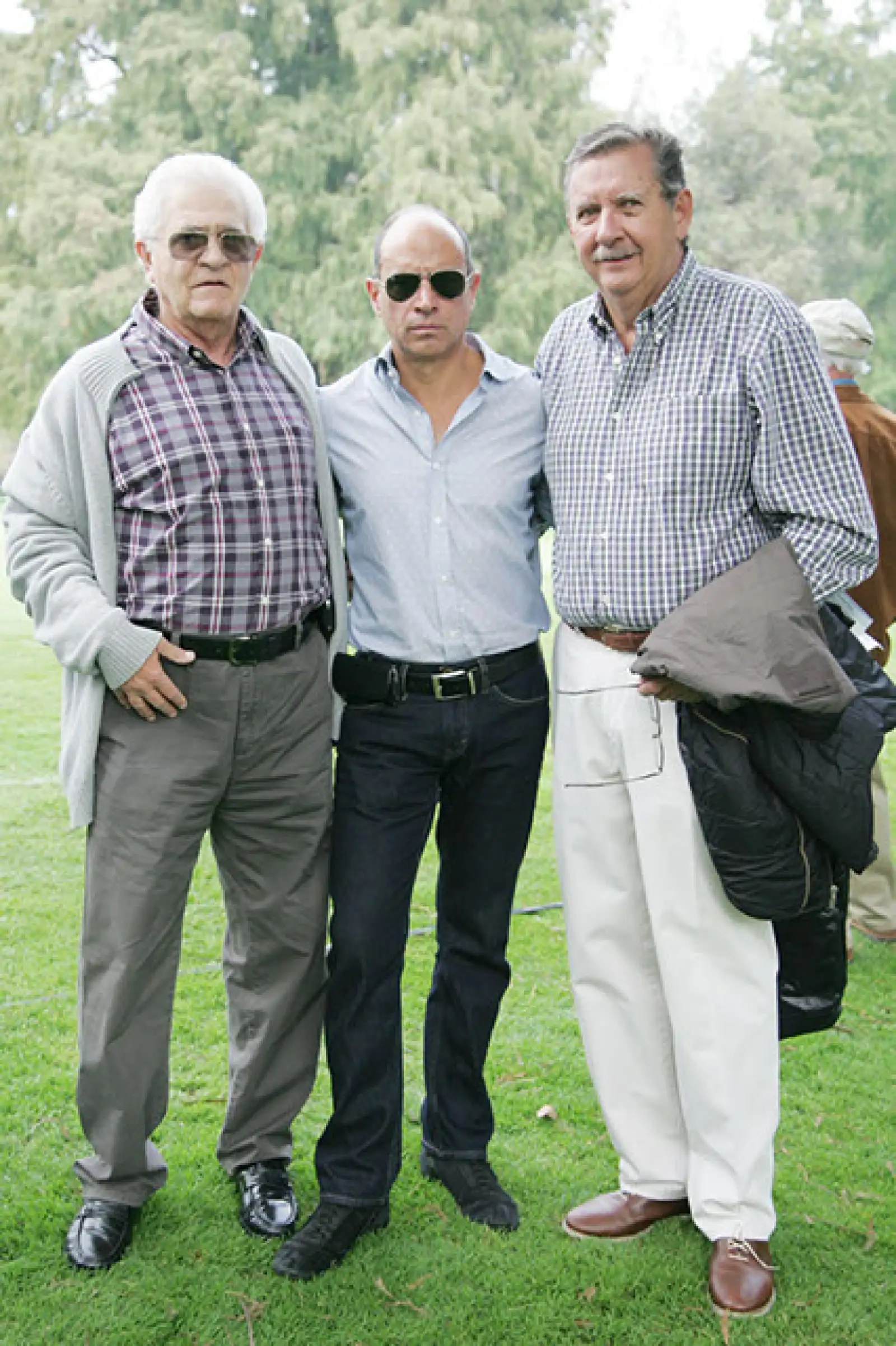 Teófilo Neme,Jorge Delgado y Edgardo Tello de Meneses