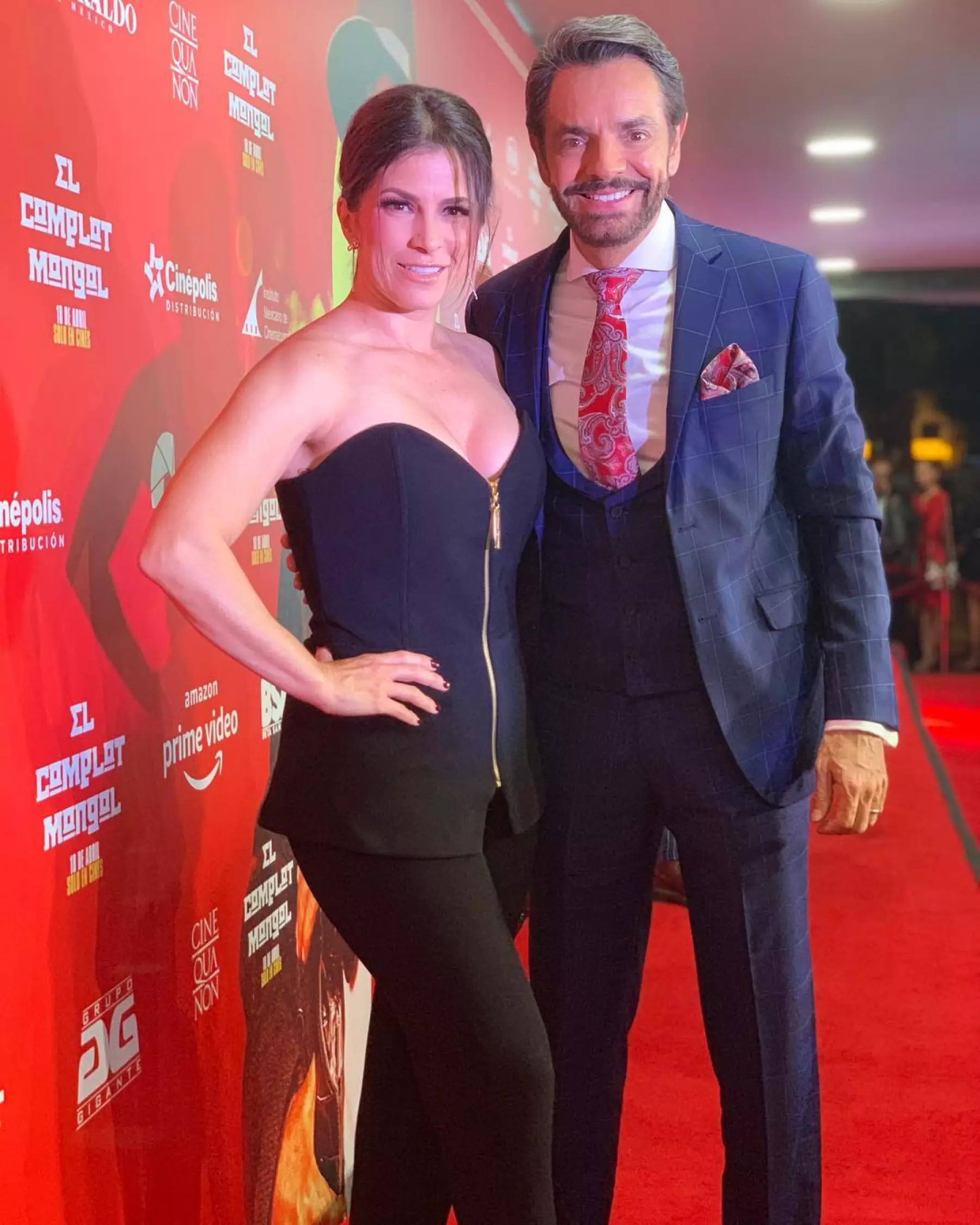 Alessandra Rosaldo y Eugenio Derbez