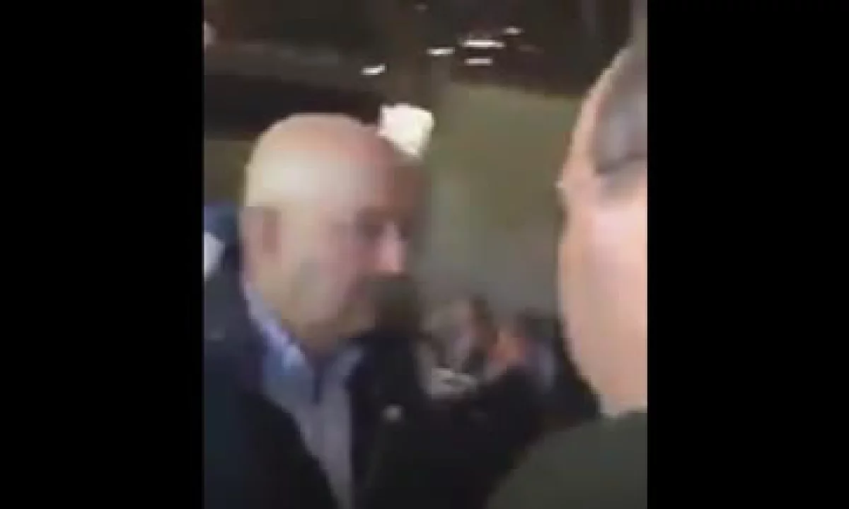 El expresidente Carlos Salinas estaba entre los invitados de Diego Fernández de Cevallos. (Foto: Periscope/Xochitl Gálvez Ruiz )