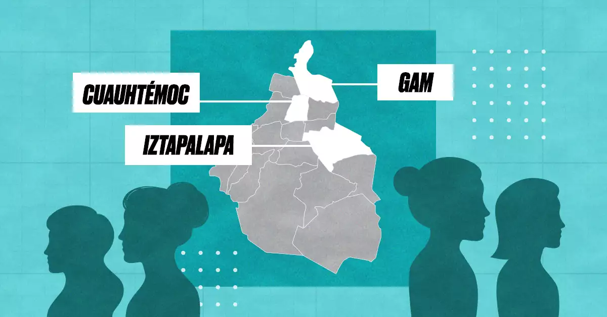 Iztapalapa, GAM y Cuauhtémoc, alcaldías con más mujeres desaparecidas en CDMX